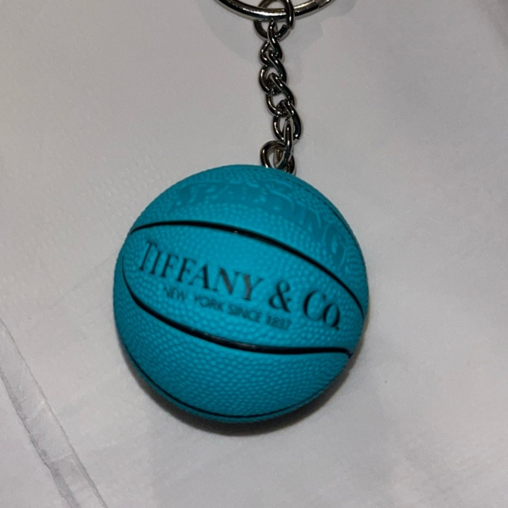 Tiffany & Co. Blue Basketball Keychain